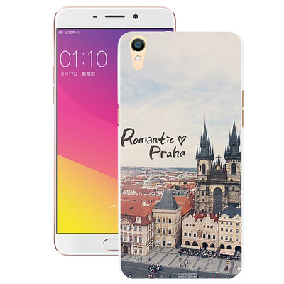 

Yomo OPPO R9 плюс телефон оболочки / сотовый телефон жесткий защитный рукав оболочки тиснением текстуры серии Любовь в Праге
