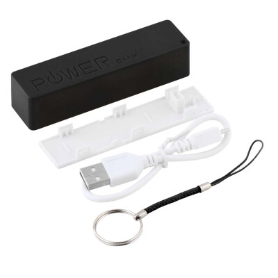 

Mobile Power Case Box USB 18650 Battery Cover KeyChain for iPhone