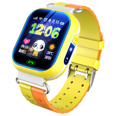 

All the way to touch the screen children's phone watch student positioning smart watch mobile phone boys and girls waterproof children's watch m7c blue