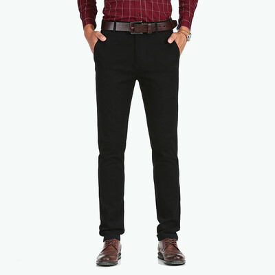 

PLAYBOY Men Casual Flat-Front Pants