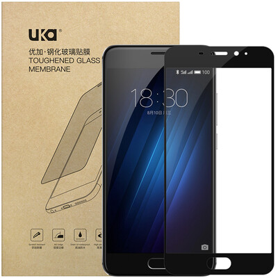 

Yimei Meizu Blue E закаленный фильм / полный охват полноэкранный ламинированный закаленный стеклянный фильм / мобильный телефон защитная пленка черный