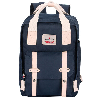 

SWISSGEAR Shoulder Bag Business Casual Shoulder Bag iPad Bag Male Female Student Bag Fashion Travel Bag Korean Academy Backpack SA-9860 Rose