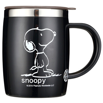 

SNOOPY DP-58002H 420ml Office Thermal CupCouple Cup