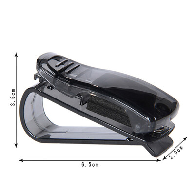 

Fashion Smart Car Vehicle Sun Visor Durable Sunglasses Eyeglasses Holder Clip 610091