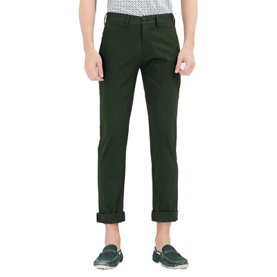

Shidun Men's Korean Slim Slim Casual Брюки Молодежные прямые брюки Charom Green 33 A14219407