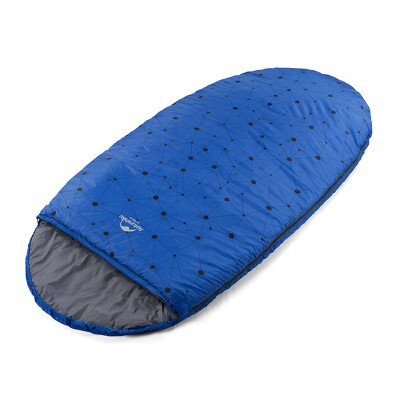 

Visiting NatureHike Outdoor Sleeping Bag Adult Widening Thickening Spring & Autumn Heating Indoor Office Portable Student Single Cotton Sleeping Bag Sea Blue