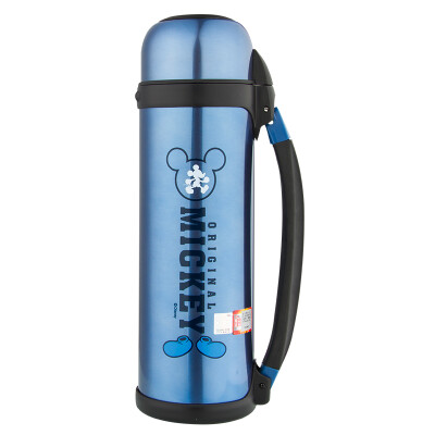 

【Jingdong Supermarket】 Disney (Disney) children's insulation cup stainless steel insulation pot stainless steel outdoor hot water bottle travel water bottle home water bottle 1100ML blue