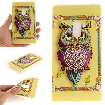 

Owl Pattern Soft Thin TPU Rubber Silicone Gel Case Cover for XIAOMI MIX