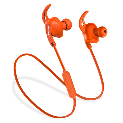 

Pioneer SEC-S201BT In-Ear Wireless Bluetooth Headset Sport Running Khan Phone Headset Orange