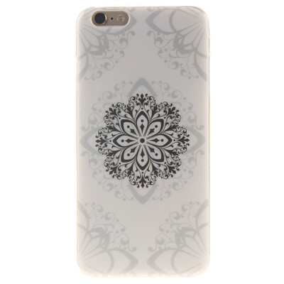 

Datura flowers Pattern Soft Thin TPU Rubber Silicone Gel Case Cover for IPHONE 66S