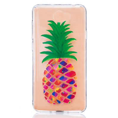 

Pineapple Dress girl Pattern Soft Thin TPU Rubber Silicone Gel Case Cover for HUAWEI Y5 II