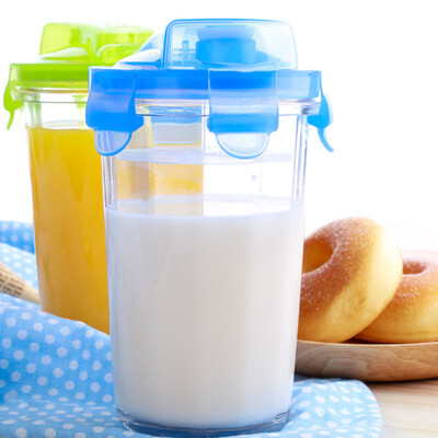 

【Jingdong Supermarket】 Sanguang clouds glasslock Korea imported tempered glass cup cups RC105 green / 500ml