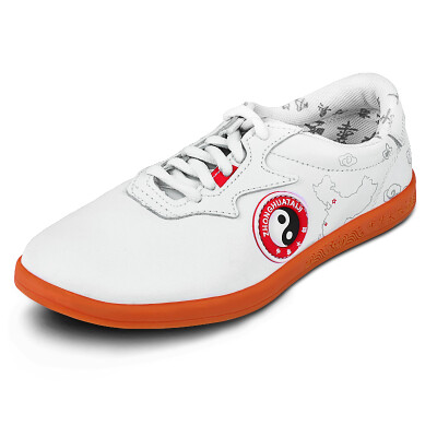 

Zooboo Tai Chi shoes gum-rubber outsole morning practice martial arts shoes