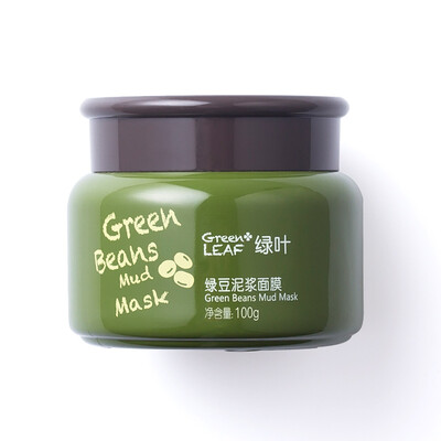 

Green Leaf Green Mushroom Mud Mask 100g Clean Pore Clean Oil Replenishment