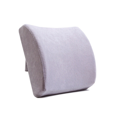

Flying Feet (Feitian) Увеличенная толстая офисная поясничная подушка Четыре сезона Seat Car Car Back Pad Память Хлопок Беременные Женщины Талия Подушка Бархат Серый