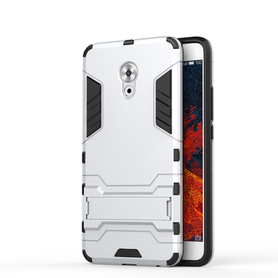 

Серебряный Slim Robot Armor Kickstand Ударопрочный жесткий корпус из прочной резины для MEIZU Pro 6 Plus