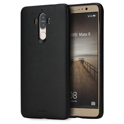 

Locke ROCK Huawei mate9 phone case drop protection cover element series silicone shell Mate9 all-inclusive black
