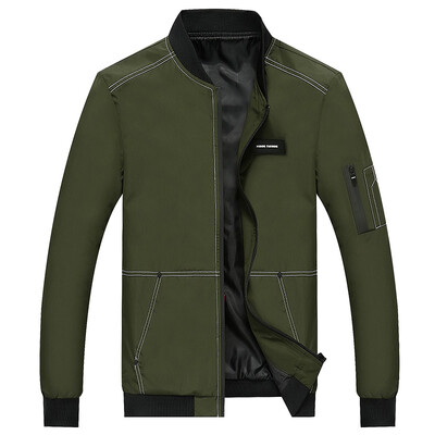 

Playboy PLAYBOY куртка мужская мода повседневная ошейник куртка 17014PL1703 Army Green L