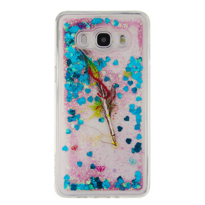 

Динамический Quicksand Блеск наливные Мягкая ТПУ чехол для SAMSUNG J510/J5 2016