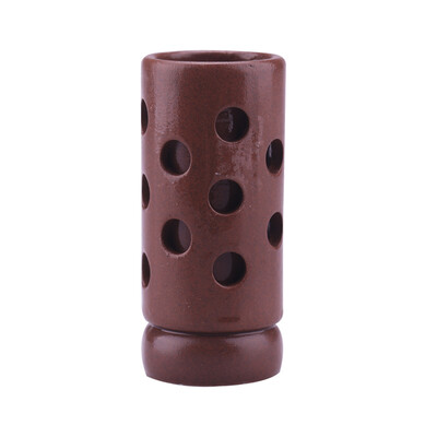 

Squibered natural semicircular hole aquarium fish tank landscaping ornaments escape pots escape shelter fish shrimp avoidance tank series P-513