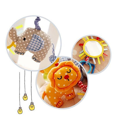 

MyMei Baby Children Twisty Pram Pushchairs Car Seat Cot Musical Bed Cartoon Gift Toys