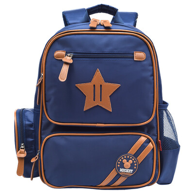 

Disney schoolbags schoolbags boys and girls large capacity Mickey leisure bag DB96150A dark blue