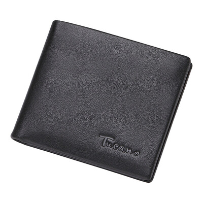 

Деревянные куклы (TUCANO) Кошельки Мужская короткая юная личность Куклы Wallet Модные кошельки WAA2153A-89B0 Черный