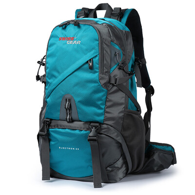 

Jingdong Supermarket SWISSGEAR outdoor mountaineering bag men&women light shoulder bag multi-function travel backpack SA-3140 blue