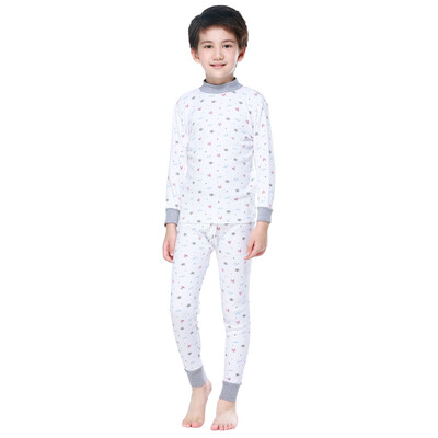 

Red beans Hodo cotton underwear suit men&women in the autumn&winter 100 cotton Qiqiu Qiuguu HD8085 gray G110