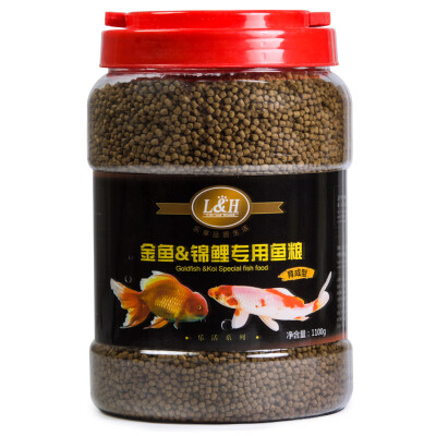 

Jingdong supermarket]  & H-music live fish food fish food and water feed cold water fish fish fish fish and sapphire fish feed goldfish Koi special food 260g