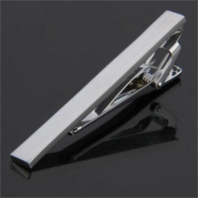 

New Fashion Gentleman Slim Collar Plain Surface Stainless Steel Tie Clip