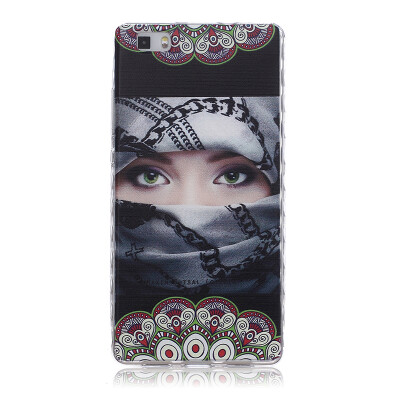 

Arabian girl Pattern Soft Thin TPU Rubber Silicone Gel Case Cover for HUAWEI P8 Lite