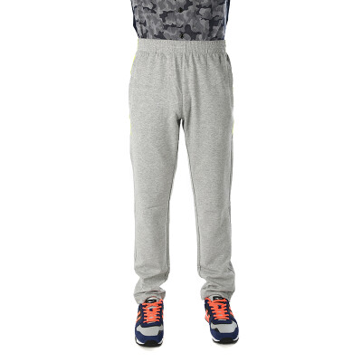 

ERKE ERKE 2017 spring new running pants male fashion casual knit trousers 11216157457 light gray 3XL