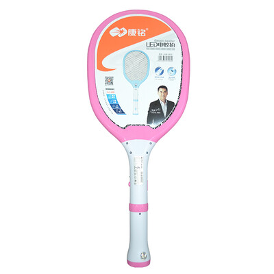 

Kang Ming electric mosquito beat rechargeable LED lights mosquito swatter home three-layer electronic anti-mosquito shoot flashlight flies shot 3820
