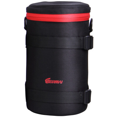 

Rui Ma EIRMAI L2070 SLR camera lens bag barrel thick anti-collision shock Canon Nikon lens bag red edge