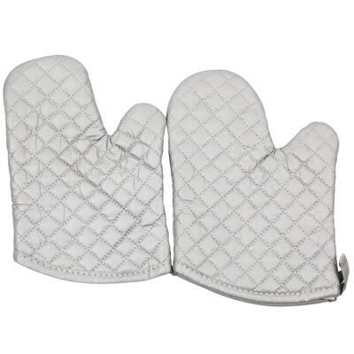 

Jingdong supermarket] three can be anti-heat insulation heat-resistant gloves baking tools 10.5 "SN7993
