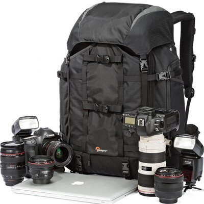 

Lowepro Traveler Series Pro Trekker 450 AW Профессиональные наплечные сумки для большой емкости SLR Camera Pack Two Six Mirrors
