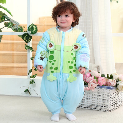 

Long love for a long time 9i9 baby sleeping bag children&39s legs sleeping bags cartoon modeling baby anti-kick was blue  code