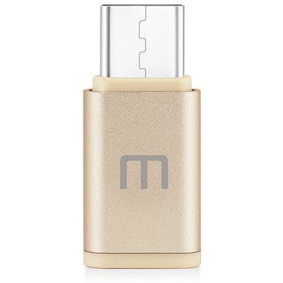 

Meizu (Meizu) оригинальный Micro USB для Type-C конвертер головка Эндрюс телефон данные зарядный кабель адаптер золото