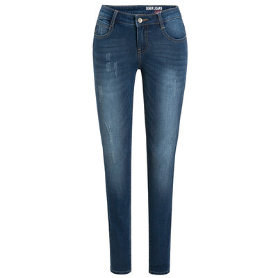 

Semir Ladies&39 Slim Slim Cowboy Long Pants Korean Tide Female 19316240903 Cowboy Deep Blue 26