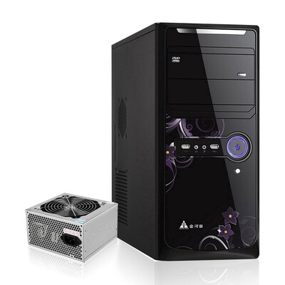 

GOLDENFIELD (Золотое поле) 8519BV черный, содержащий ATX-355WB башни питания шасси (материнская плата ATX поддерживает / передачи воды печати)