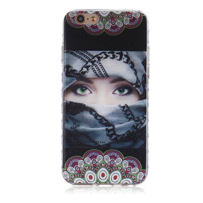 

Arabian girl Pattern Soft Thin TPU Rubber Silicone Gel Case Cover for IPHONE 6 Plus/6S Plus