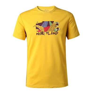 

Northland (NORTHLAND) пара открытый досуг дышащая удобная круглая шея футболка GL050901 желтый L-175 (мужской)
