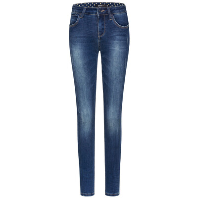 

Semir Lady in the low waist Slim cowboy trousers Korean version of the tide 11116240013 cowboy in the blue 30