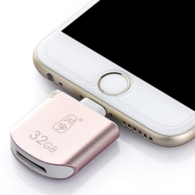

Кавау 3 Apple, телефон U диска USB3.0 компании Apple MFi сертификации официального iPhone / IPad мобильного компьютер двойного расширение U диск золото