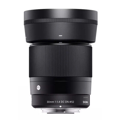 

(SIGMA) 30 мм F1.4 DC DN | Современный объектив с микрофоном с фиксированной фокусировкой с фиксированным фокусным расстоянием с половинной рамкой (штыковой объектив Sony E)