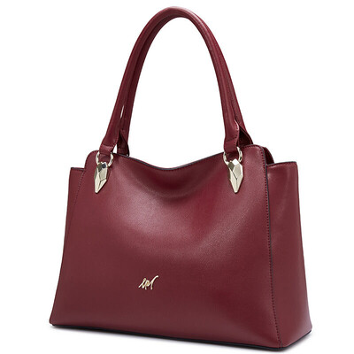 

Old head LAORENTOU new female bag leather elegant fashion wild shoulder bag ladies handbag 958J140L1C red