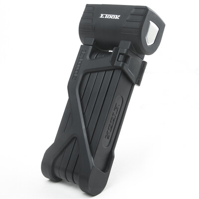 

ETOOK ET490 Bicycle lock electric car motorcycle lock alloy steel six fold four anti-theft folding lock mountain road bike car lock anti-9 tons hydraulic cut trumpet