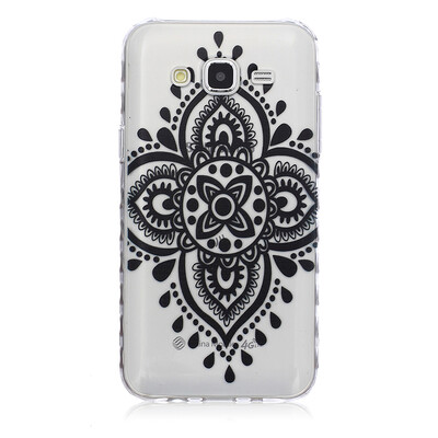 

Black Chinese knot Pattern Soft Thin TPU Rubber Silicone Gel Case Cover for SAMSUNG GALAXY J5