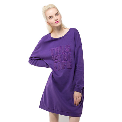 

UR Youth Women Loose с длинным рукавом H-типа YV38R7BN001 Purple M